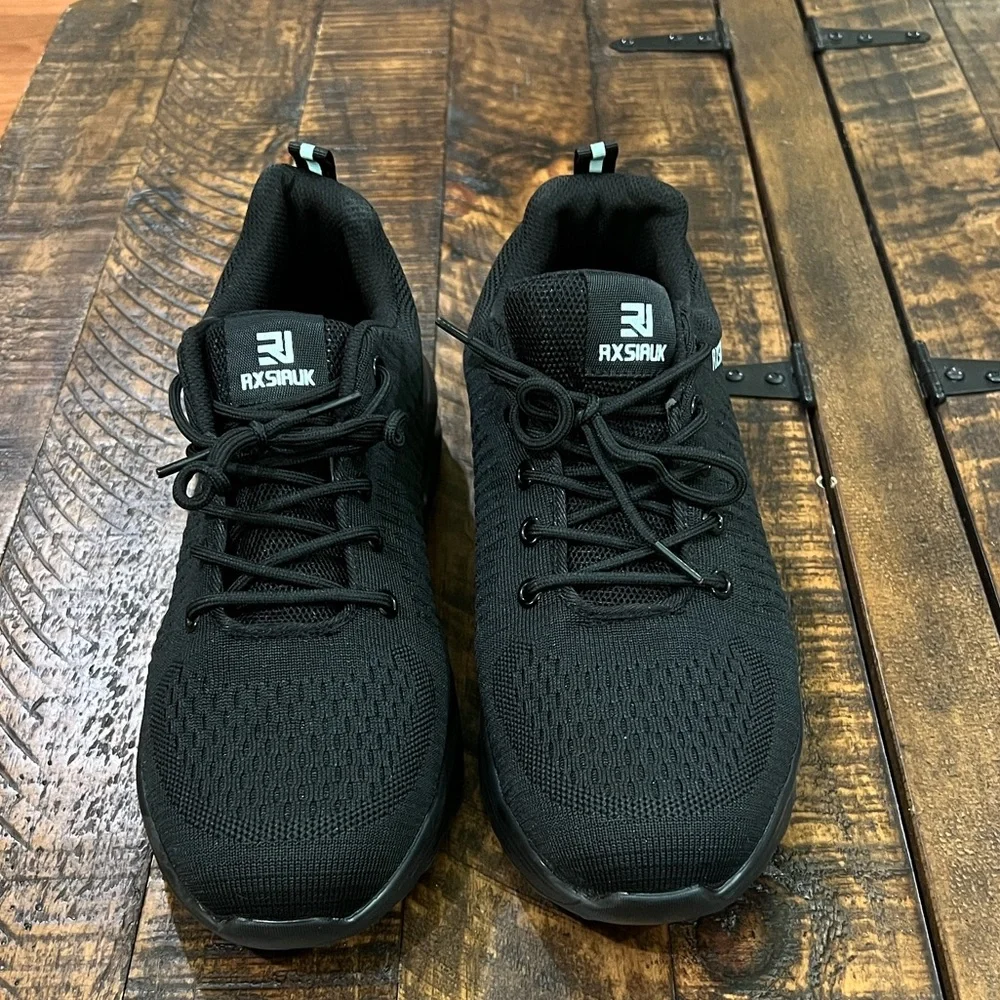Men's Black Athletic walking  Sneakers